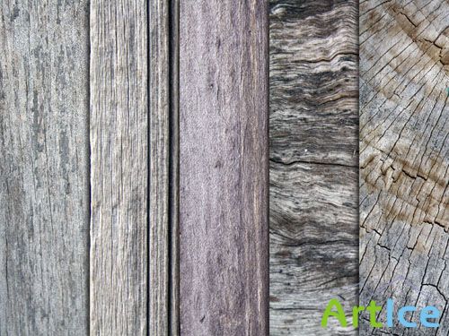 Pixeden - 5 Old Wood Textures Pack 1