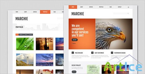 ThemeForest - Marchie - Corporate Business HTML Template - RIP