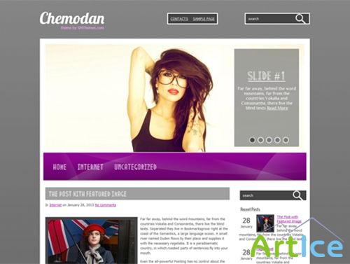 Chemodan - Theme For WordPress