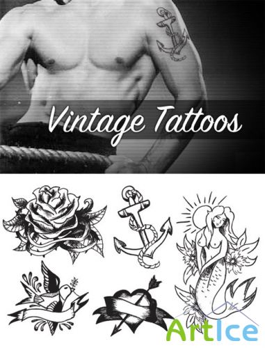 WeGraphics - Vintage Tattoo Vectors