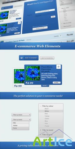 WeGraphics - E-commerce Web Elements