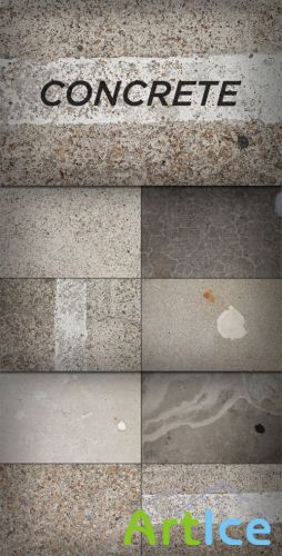 WeGraphics - High-Res Concrete Textures vol2