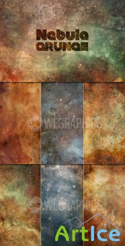WeGraphics - Nebula Grunge Textures