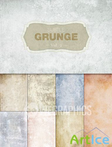 WeGraphics - Subtle Grunge Textures Vol2