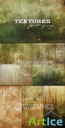 WeGraphics - Forest grunge textures