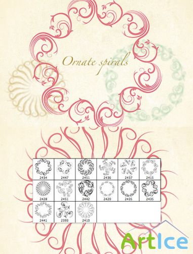 WeGraphics - Ornate spirals