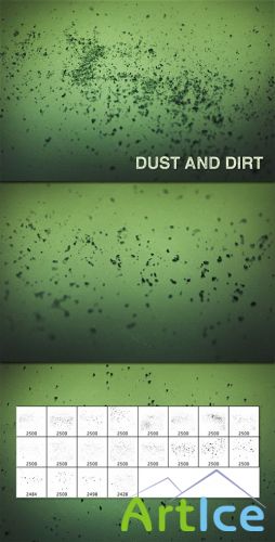 WeGraphics - Dust and Dirt brushes