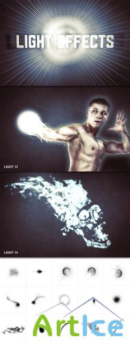 WeGraphics - Energy light effects brushes