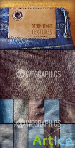 WeGraphics - Denim Jeans Textures