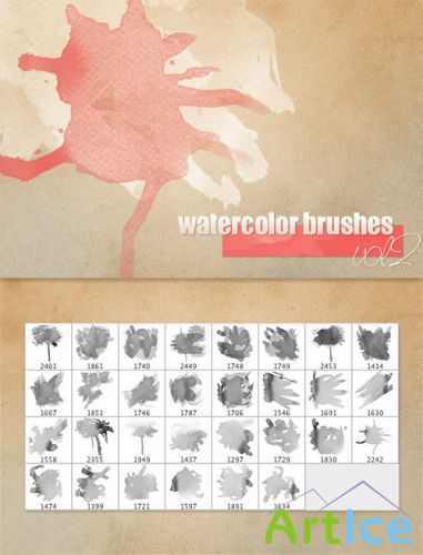WeGraphics - Watercolor Brushes vol2