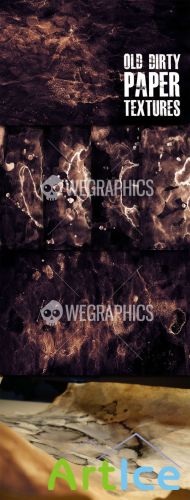 WeGraphics - Old Dirty Paper Textures