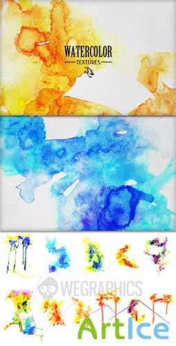 WeGraphics - Watercolor Textures Vol1