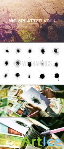 WeGraphics - Splatters vol 1