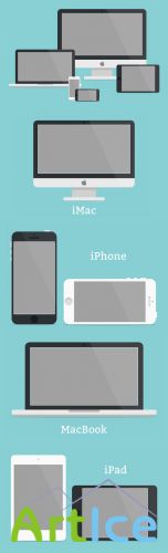 WeGraphics - Minimal Apple Product Templates