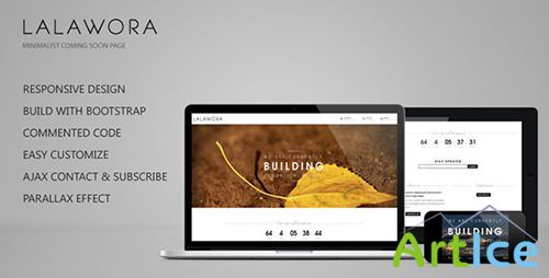 ThemeForest - Lalawora - Responsive Coming Soon Page - RIP