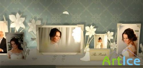 3D Wedding Photo Album - Project for After Effects (Videohive)