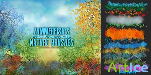Zummerfish's Nature Brushes