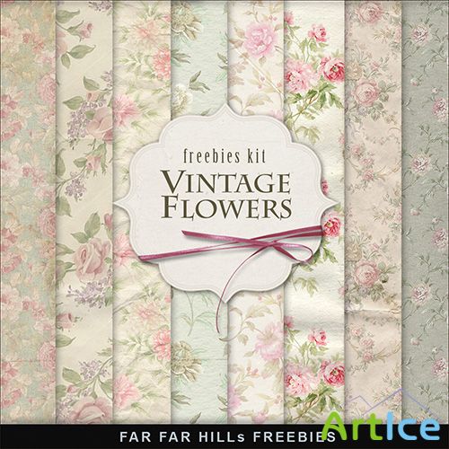Textures - Vintage Flowers 2013