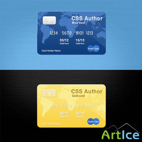 PSD Source - Awesome Credit Card