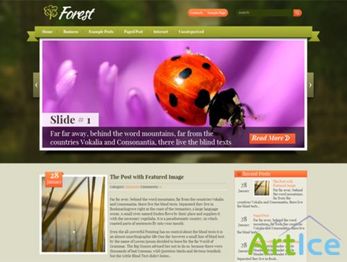 Forest - Theme For WordPress