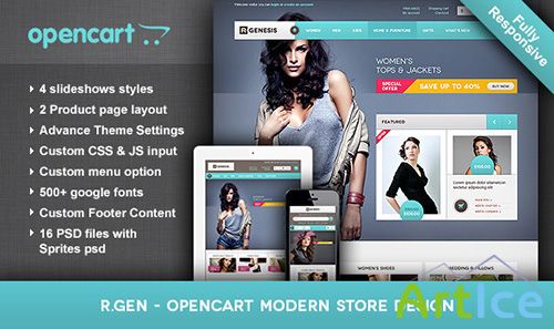 ThemeForest - R.Gen v2.1 - OpenCart Modern Store Design