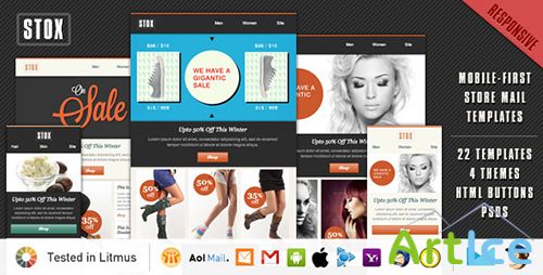 ThemeForest - Stox - Mobile-first Store Templates - RIP