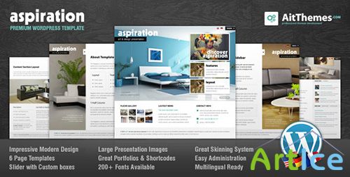 ThemeForest - Aspiration v1.3 - Premium Corporate & Portfolio WP Theme