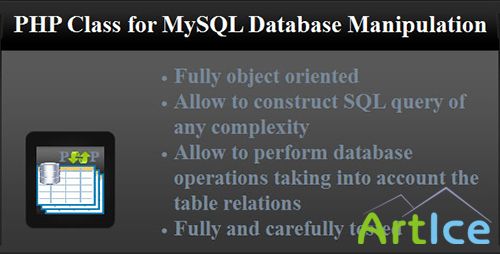 CodeCanyon - PHP Class for MySQL Database Manipulation