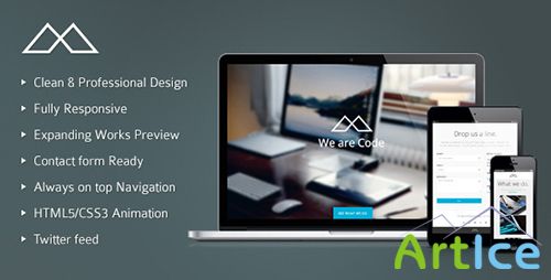 ThemeForest - HALFCREATIVE - Responsive One Page HTML Template - RIP
