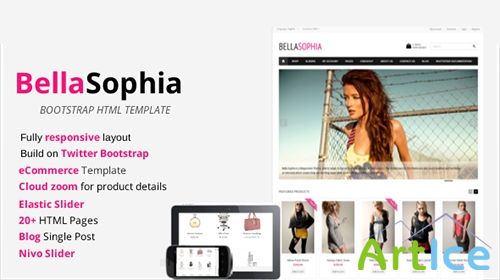 MojoThemes - Bella Sophia eCommerce Bootstrap Template - RIP