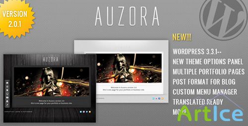 ThemeForest - Auzora v1.2 - One Page Portfolio and Business theme