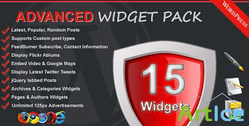 CodeCanyon - Advanced Widget Pack v1.4 (Update)