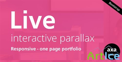 ThemeForest - LIVE - Interactive Parallax - Responsive HTML5 - RIP