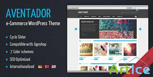 ThemeForest - Aventador v1.0 - Wordpress eCommerce Theme - FULL