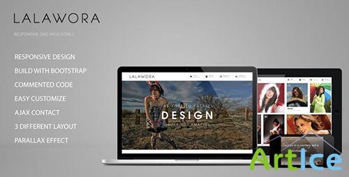 ThemeForest - Lalawora - One Page HTML5 - RIP