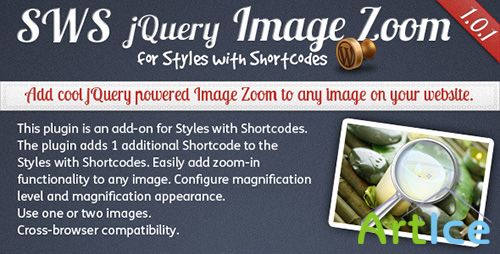 CodeCanyon - Image Zoom add-on for Styles with Shortcodes v1.0.1