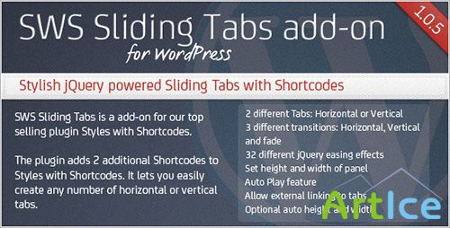 CodeCanyon - Sliding Tabs add-on for Styles with Shortcodes v1.0.4