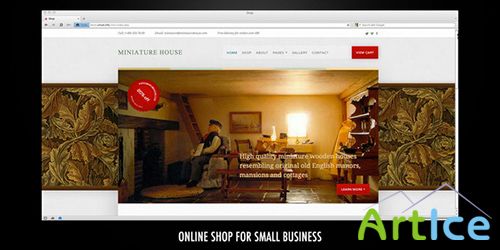 ThemeForest - Miniature House - HTML Online Shop Template