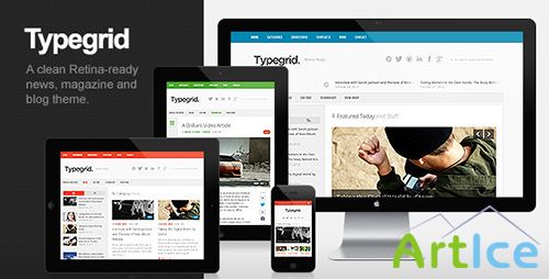ThemeForest - Typegrid v1.0 - Responsive News & Magazine Theme