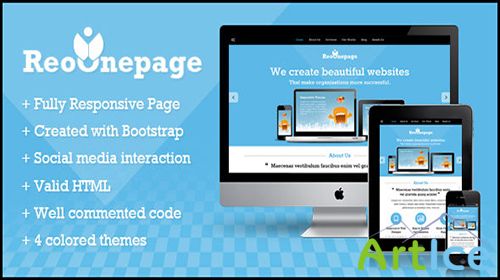 Mojo-Themes - ReoOnepage - Responsive Website Template - RIP