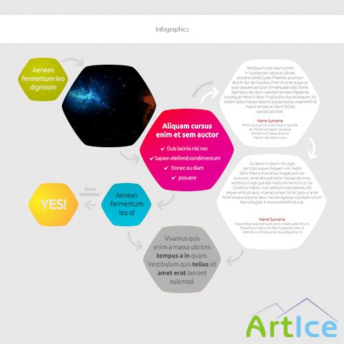 PSD Web Design - Infographics
