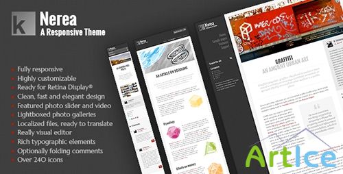 ThemeForest - Nerea WordPress Responsive Theme (v01r09 - 2013.03.10)