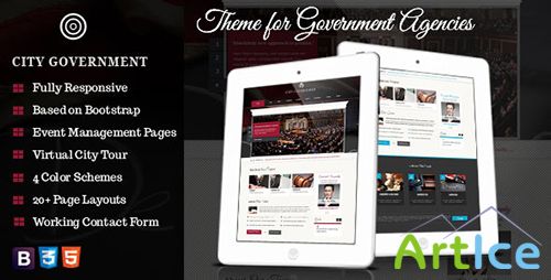 ThemeForest - City Government - Theme for Government Agencies - RIP