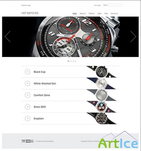 HotJoomlaTemplates - Hot Watches For Joomla 2.5