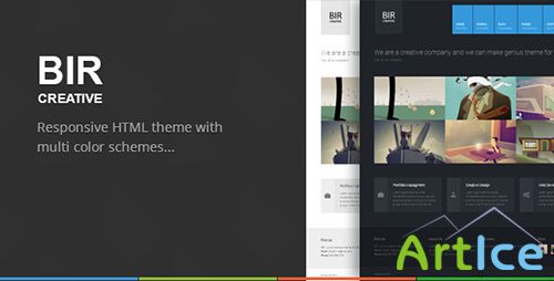 ThemeForest - BIR - Responsive Creative HTML Template - RIP