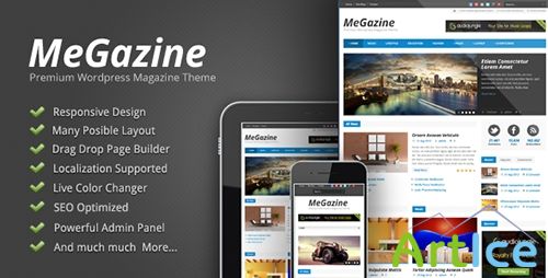 ThemeForest - Megazine v1.06 - Responsive WordPress Theme