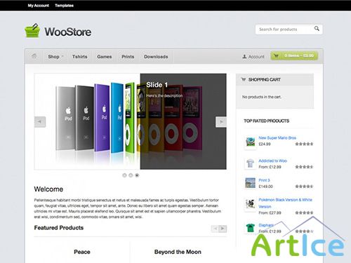 WooThemes - Woostore v1.7.3 For WordPress