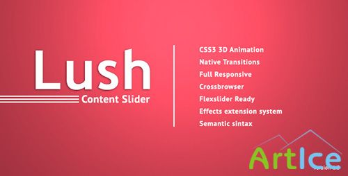 CodeCanyon - Lush - Content Slider