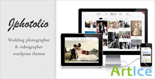 ThemeForest - JPhotolio: Responsive Wedding Photography WP Theme v4.3.0