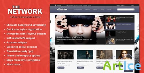 ThemeForest - The Network v2.0 - Magazine WordPress Theme